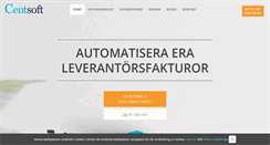 Desktop Screenshot of centsoft.se